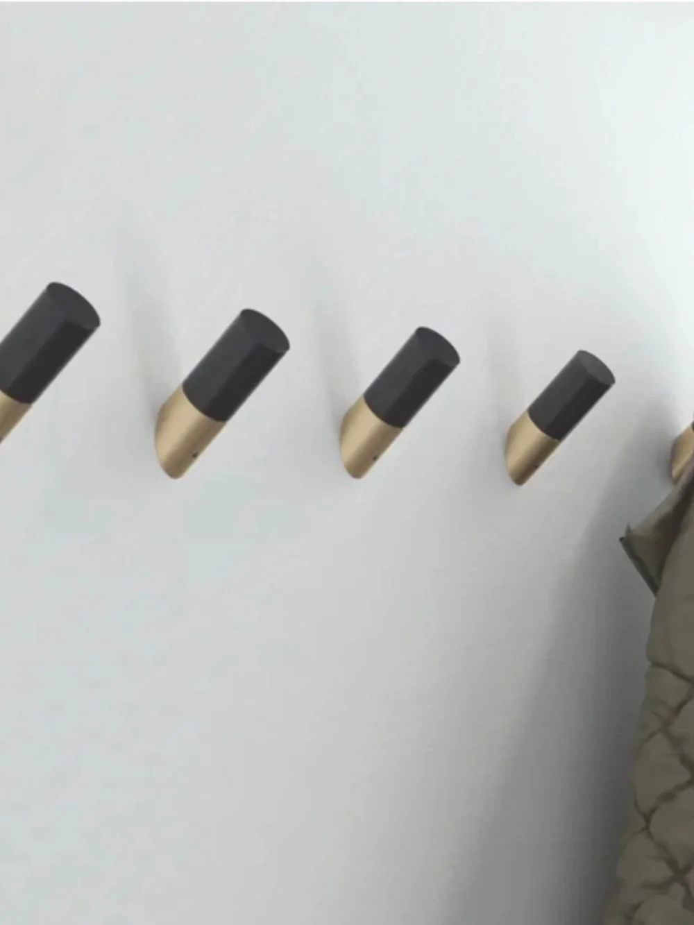 Keniyah Solid Wood Wall Hooks Set of 5